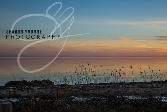 Christmas Sunset-Tawas City Park