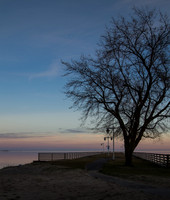 Tawas City Sunset on Christmas Day